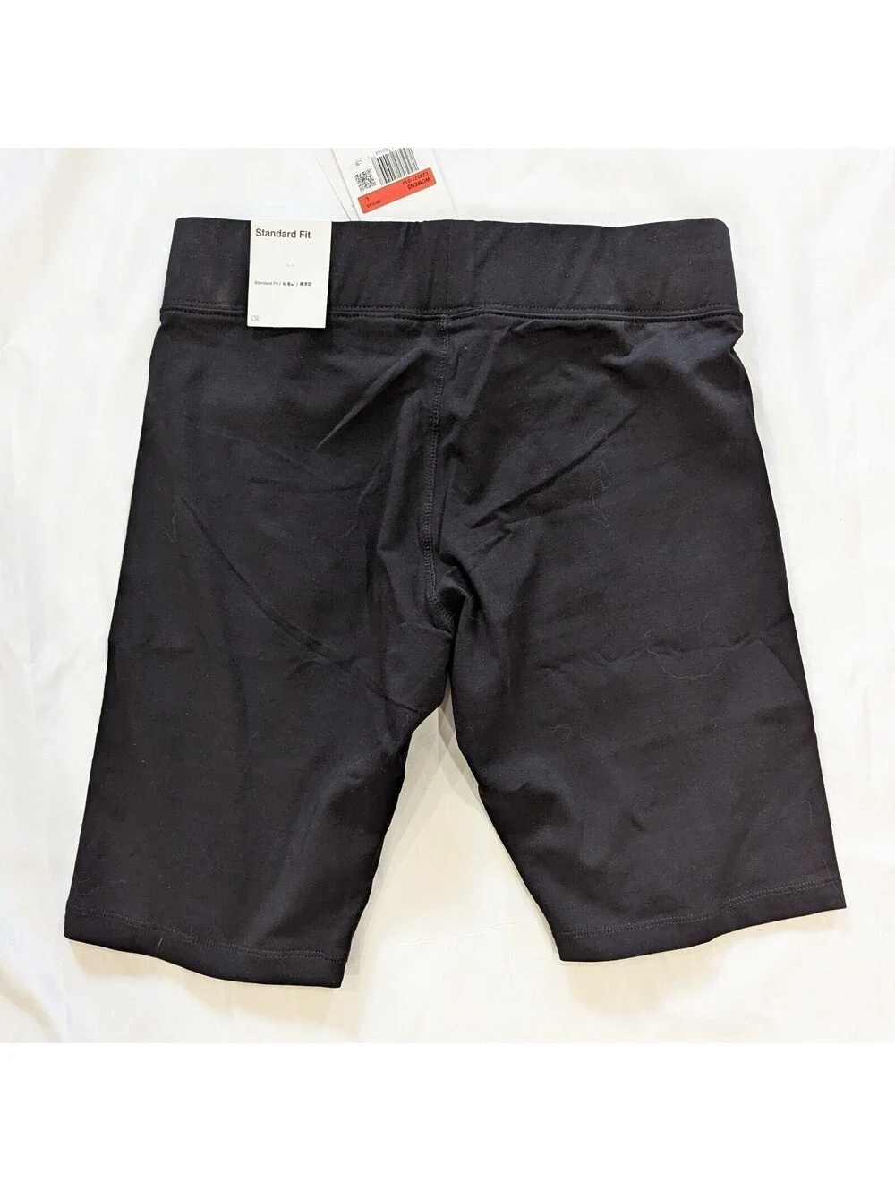 Nike Sportswear Essential Women's Mid-Rise Bike Shorts Black L NWT CZ8527-010